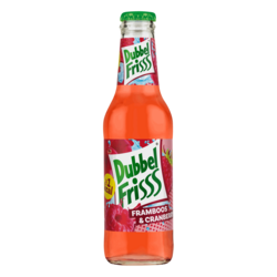 Dubbelfris Framboos & Cranberry 24x20cl