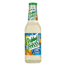 Dubbelfris appel-perzik 24x20 cl