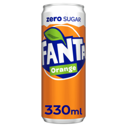Fanta Zero Orange Blik 24x33 cl