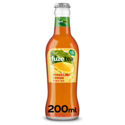 Fuze Tea Sparkling black tea klein 24x20cl