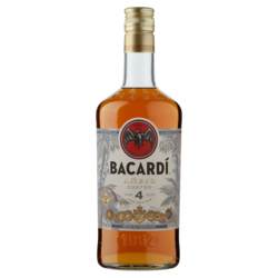 Bacardi cuatro 4 anejo 70cl