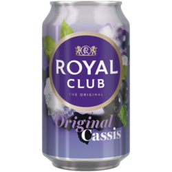 Royal Club Cassis Blik 24x33 cl