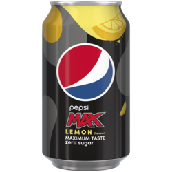 Pepsi max zero lemon 12x33 cl blik