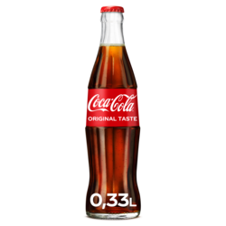 Coca cola fles 24x33 cl